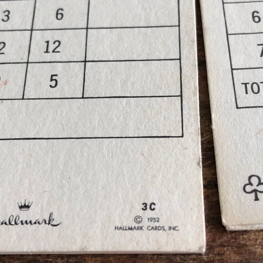 Vtg Bridge Tally Cards Lot 11 Poodle Dog‎ Bride Jokes 1960s Hallmark Gibson New